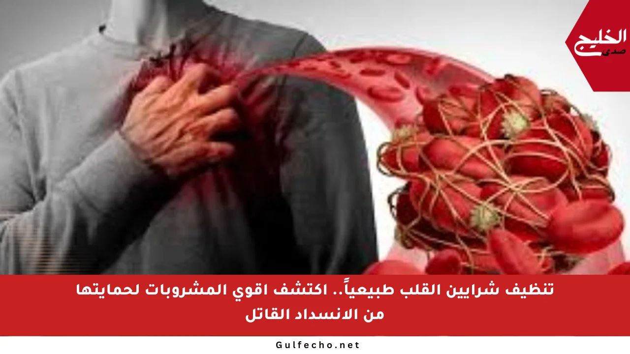 تنظيف شرايين القلب طبيعياً.. اكتشف أقوى المشروبات لحمايتها من الانسداد القاتل